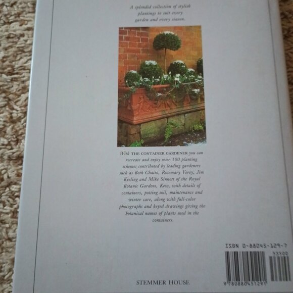 Hardcover book - The Container Gardener - Picture 3 of 4